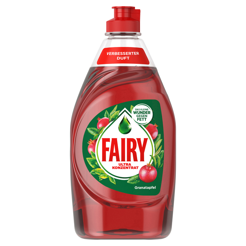 Fairy liquide vaisselle grenade, 450 ml, rouge 