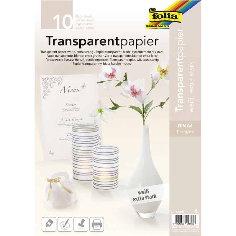 Folia Transparentpapier, A4, 115 g/m² - 4001868018936_01_ow