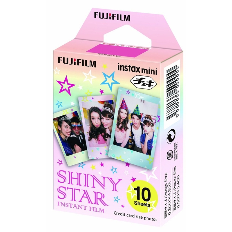 FUJIFILM Instax Mini Sofortbildfilm Shiny Star, 10 Blatt - 4547410260496_01_ow