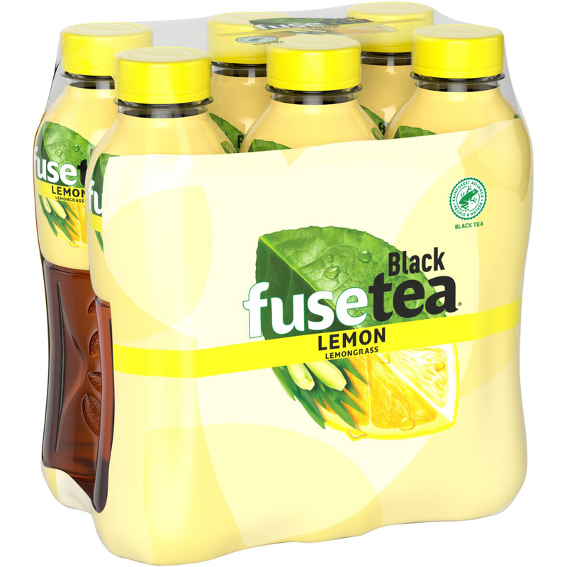 Fuse Tea Lemon-Lemongrass, 50 cl, 6 Stück - 5449000240392_01_ow