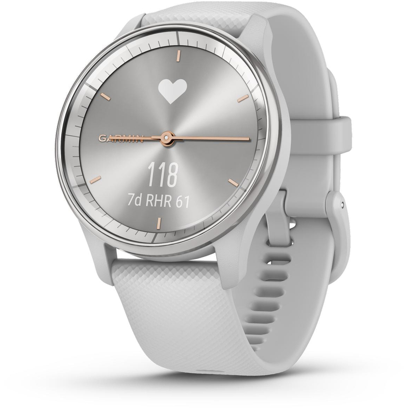 美品】Garmin Vivomove Trend White (7413) vívomove Trend | スマート