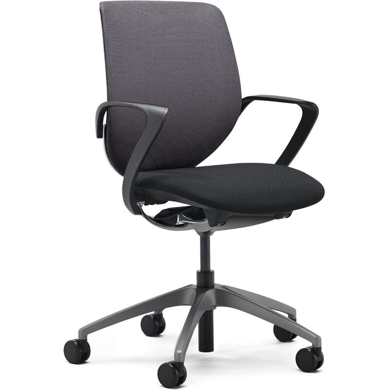 Giroflex 313 chaise de bureau, noir/anthracite - 7630006748557_01_ow
