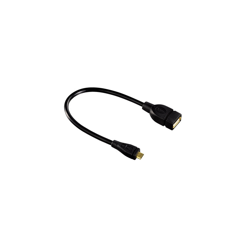 HAMA – adaptateur USB 2.0, micro fiche B - connecteur A - 4007249784261_01_ow