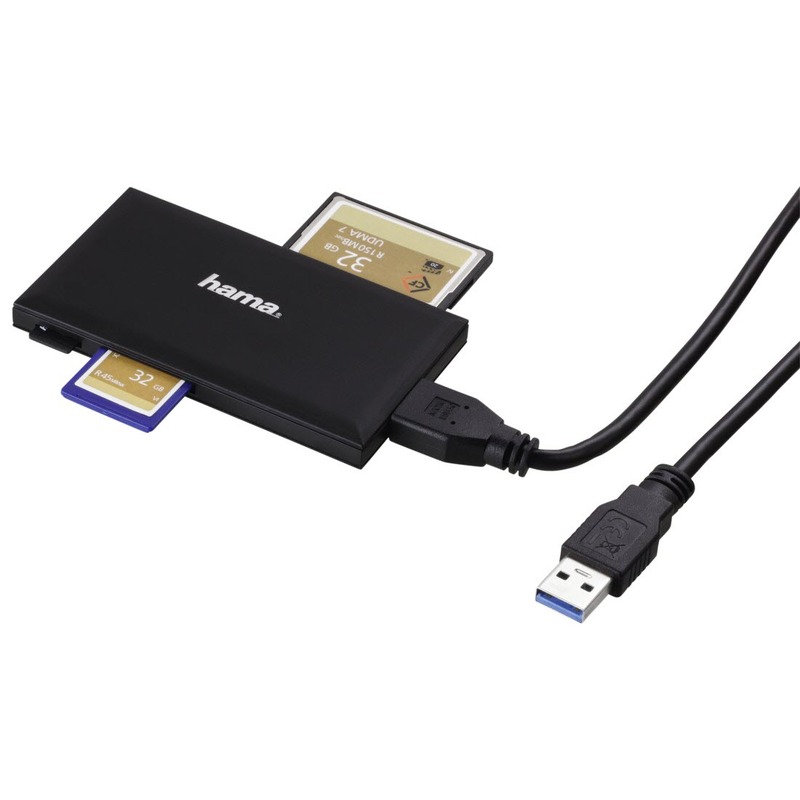 Hama Multi-Kartenlesegerät USB 3.0 - 4047443361684_02_ow