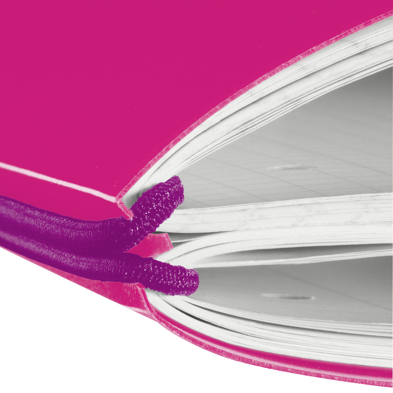 Herlitz my book flex carnet de notes, A4, quadrillé 5 mm avec marge, pink - 4008110493312_02_ow