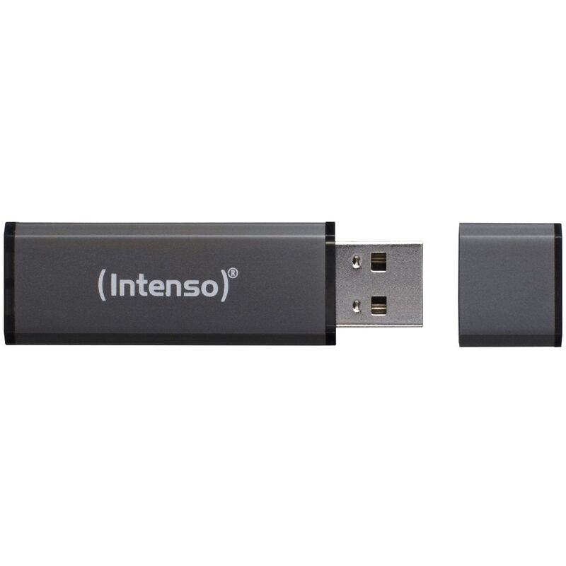 Intenso USB-Stick Alu Line, 64 GB, USB 2.0, 1 Stück - 4034303016471_01_ow