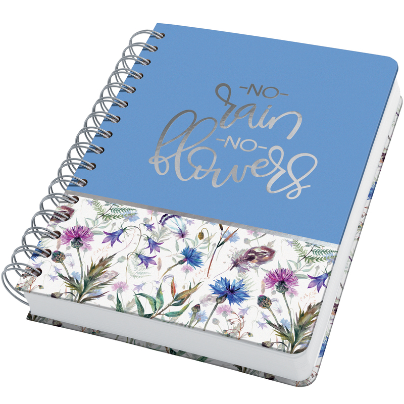Jolie Notizbuch, 168 x 215 mm, punktiert, Misty Meadows - 4004360792021_01_ow