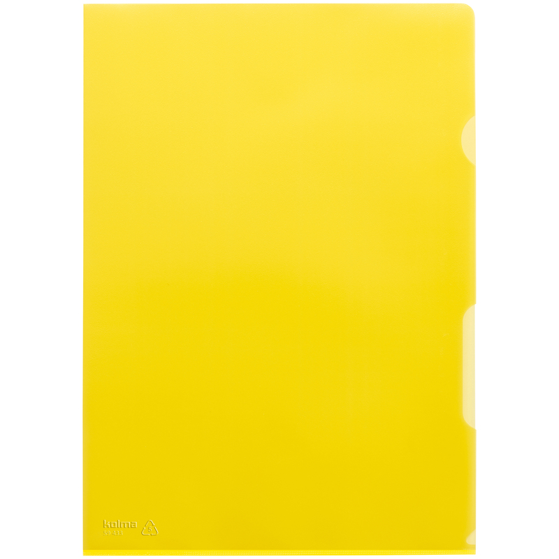 Kolma chemises de classement SuperStrong, 100 pièces, A4, 120 µm, grené, jaune - 7611967590201_01_ow