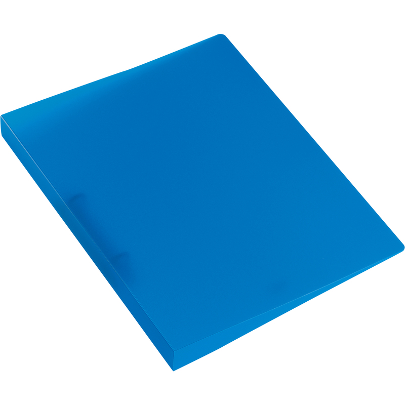Kolma Ringbuch Easy, A4, 3 cm, blau/transparent - 7611967020401_01_ow
