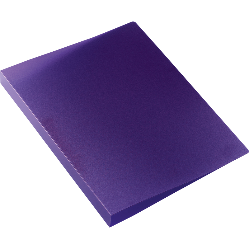 Kolma Ringbuch Easy, A4, 3 cm, violett/transparent - 7611967021408_01_ow
