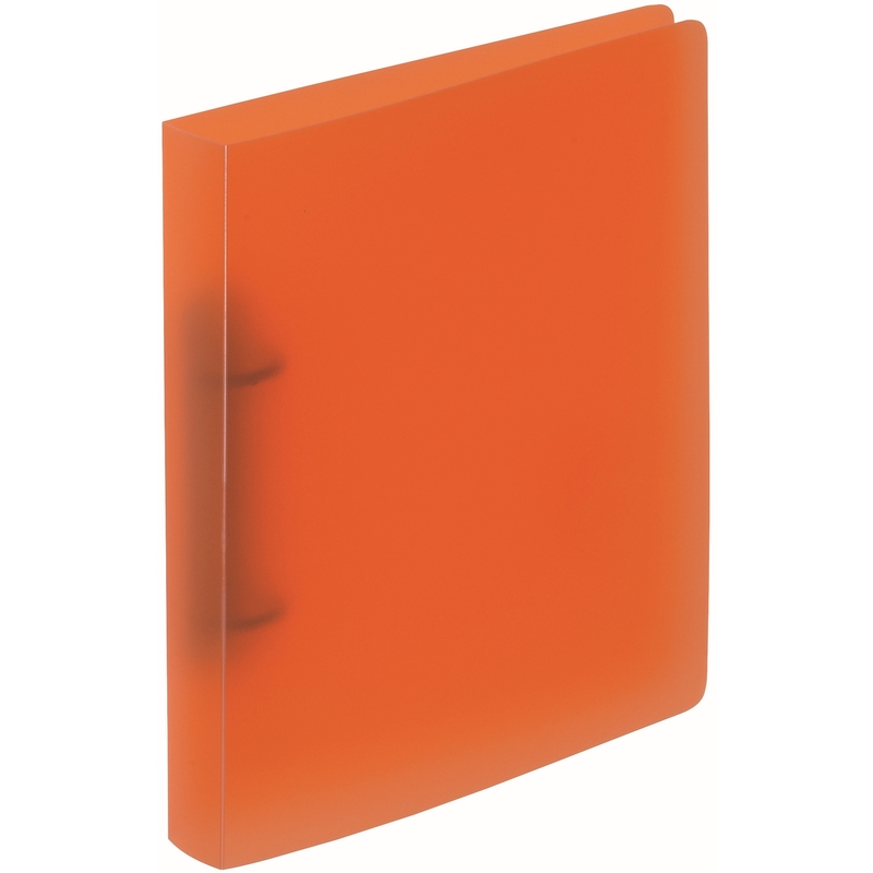 Kolma Ringbuch Easy, A5, 3 cm, orange/transparent - 7611967020791_01_ow