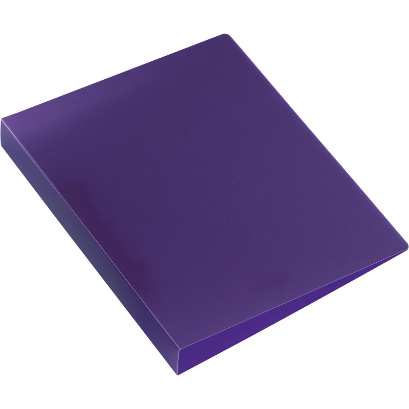 Kolma Ringbuch Easy, A5, 3 cm, violett/transparent - 7611967021422_01_ow