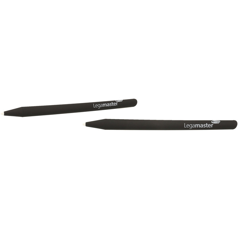 Legamaster Ergonomischer Stift für E-Screen TS3, 2er Set, magnetisch,  schwarz 