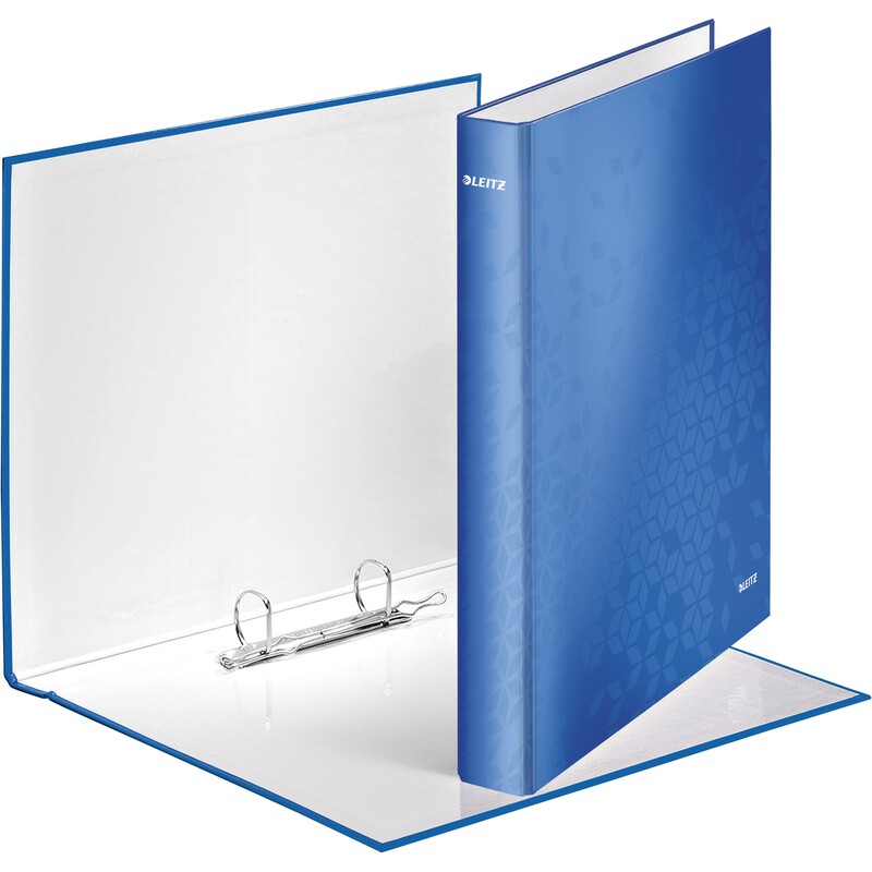 Leitz Ringbuch WOW, A4, 4 cm, blau - 4002432394524_01_ow