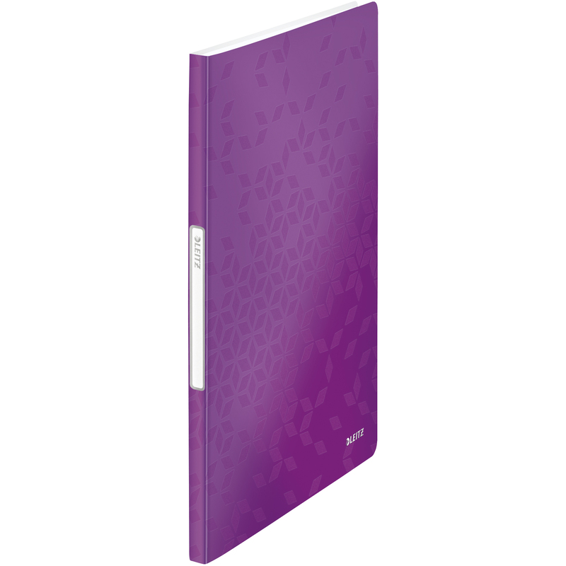 Leitz Sichtbuch WOW, 20 Taschen, A4, violett metallic - 4002432106103_01_ow