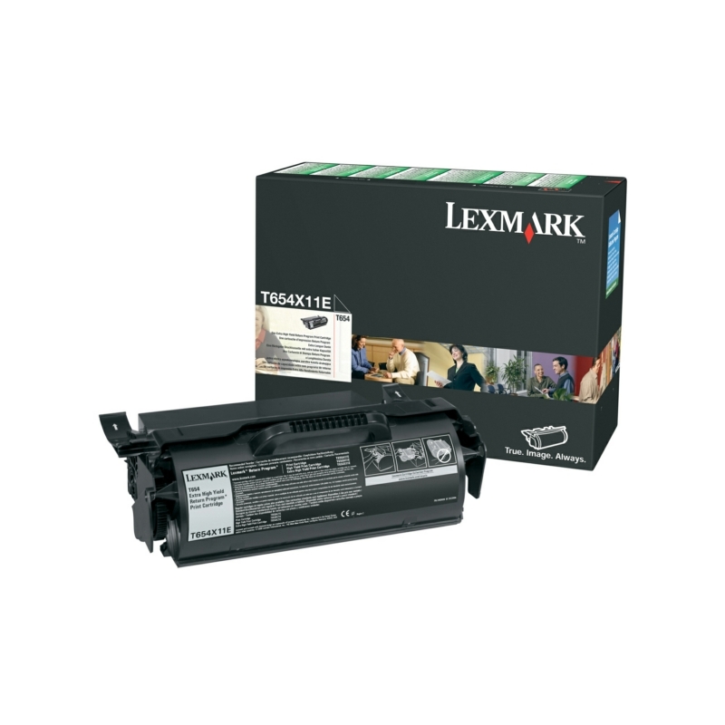 Lexmark T654X11E toner, noir - 734646064347_01_ow