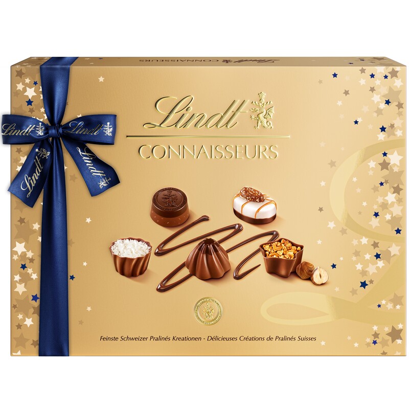 Lindt Coffret Assortiment chocolats Lindor 1 kg - Coffret cadeau