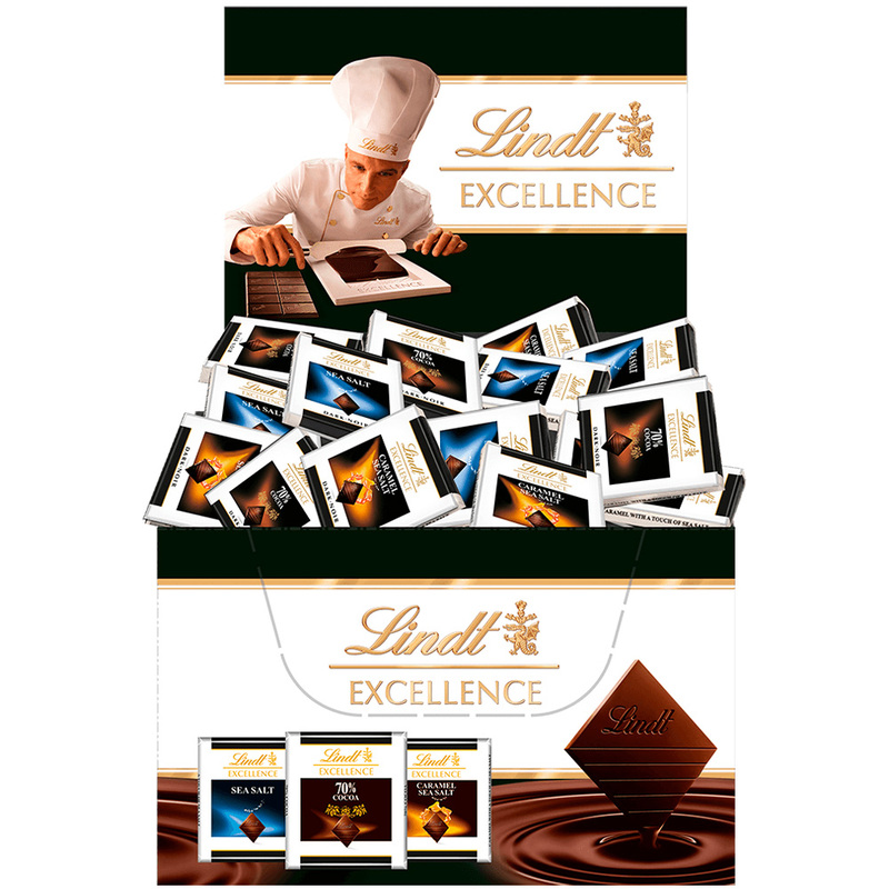 Chocolat Lindt Excellence Doux 70% de cacao - Kilos en stock