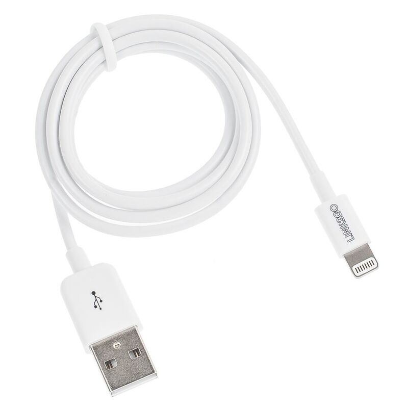 Link2Go câble USB-A - Lightning, 1 m - 7613058028402_01_ow