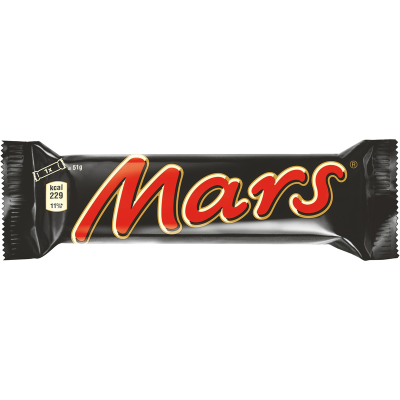 Mars Schokoladenriegel, 51 g, 24 Stück - 5000159409056_01_ow