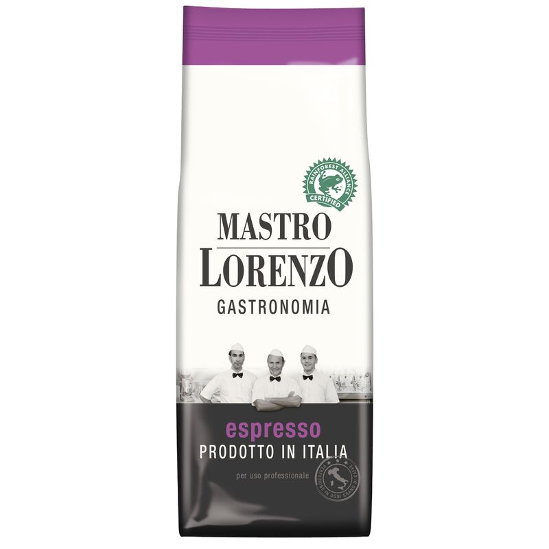 Mastro Lorenzo Kaffeebohnen Espresso, 1 kg, 1 Stück - 8711000512203_01_ow