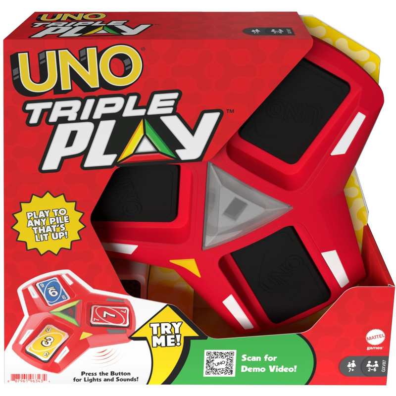 Mattel Games - Uno - Jeu de Cartes Famille - 7 ans et + - Jeux de société  enfant