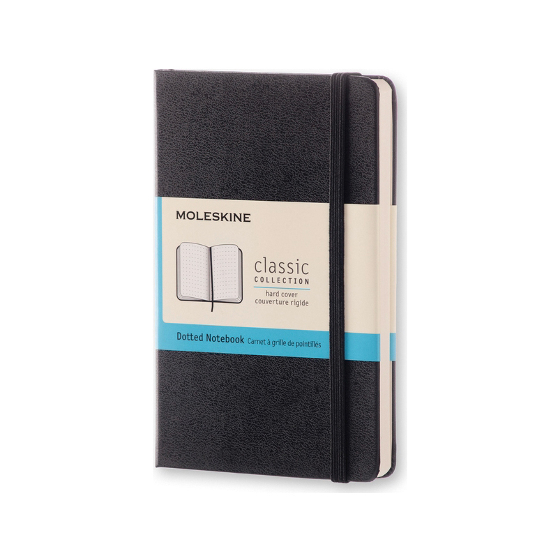 Moleskine Classic carnet de notes, couverture dure, A6, pointillé, noir - 8051272895285_01_ow