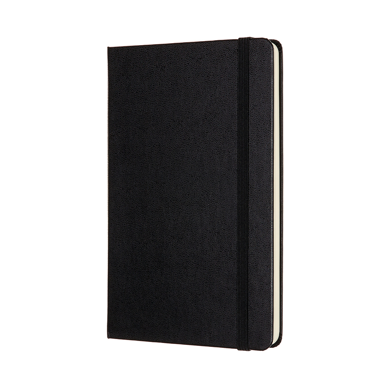Moleskine Classic Notizbuch, Hardcover, 115 x 180 mm, blanco, schwarz - 8058647626604_02_ow