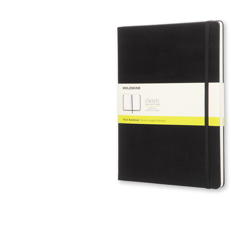 Moleskine Classic Notizbuch, Hardcover, 190 x 250 mm, blanco, schwarz - 8051272892710_01_ow