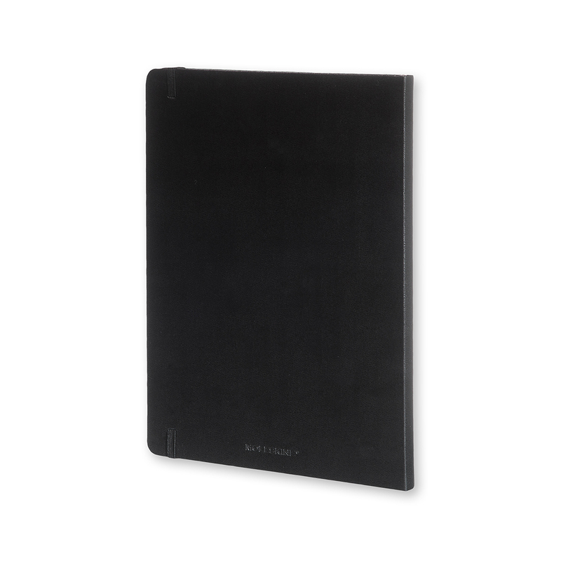 Moleskine Classic Notizbuch, Hardcover, 190 x 250 mm, liniert, schwarz - 9788867323067_02_ow