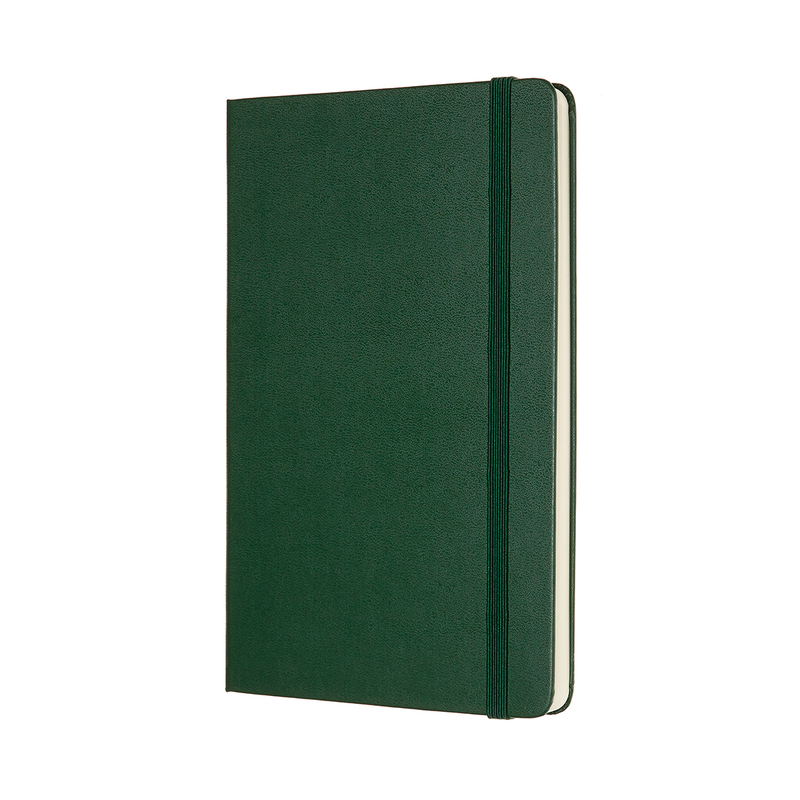 Moleskine Classic Notizbuch, Hardcover, A5, gepunktet, myrtengrün - 8058647629094_02_ow