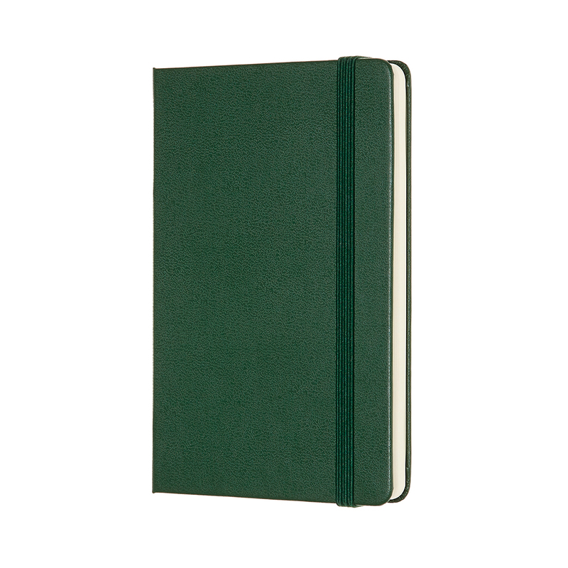 Moleskine Classic Notizbuch, Hardcover, A6, blanco, myrtengrün - 8058647629032_02_ow