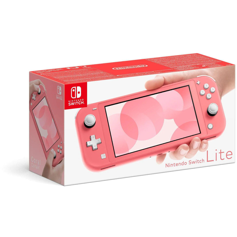 Nintendo Switch Lite console de jeu, corail - 45496453176_02_ow
