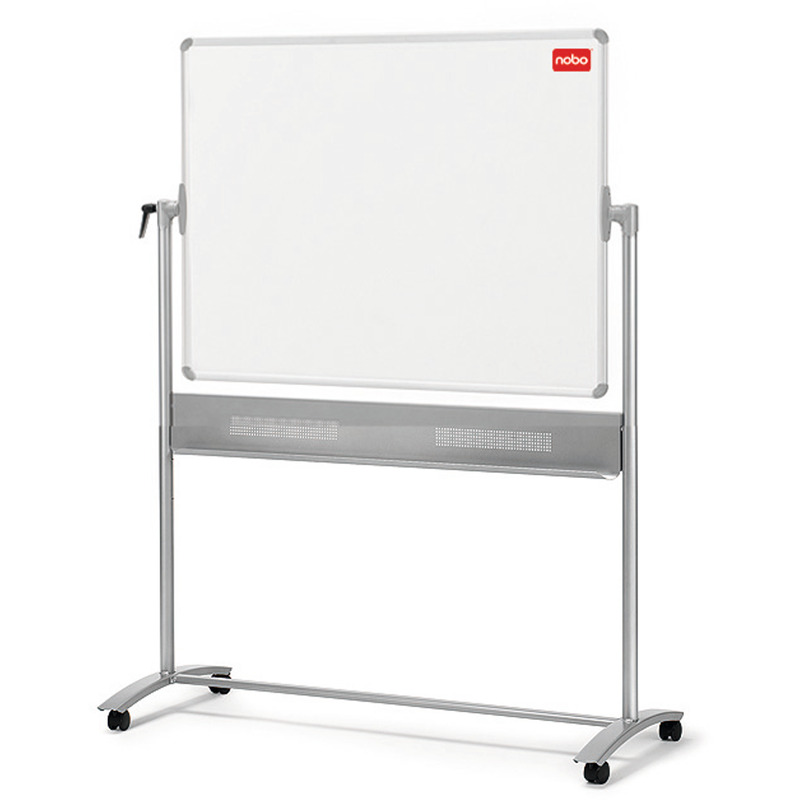 Nobo Whiteboard Classic, mobil mit horizontaler Drehfunktion, 150 x 120 cm - 5028252118309_02_ow