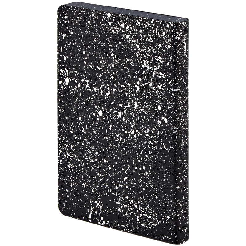 nuuna Graphic S carnet de notes, Milky Way, cuir, 108 x 150 mm, pointillé, noir - iba4260358552828_02