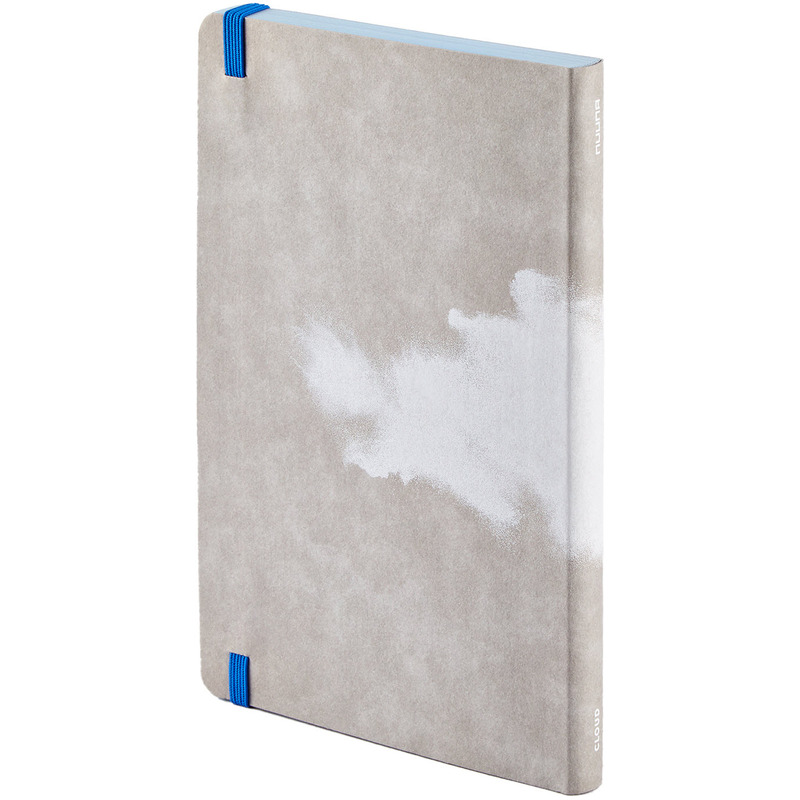 nuuna Inspiration Book M carnet de notes, 135 x 200 mm, neutre, Cloud blue - 4260358553542_02_ow