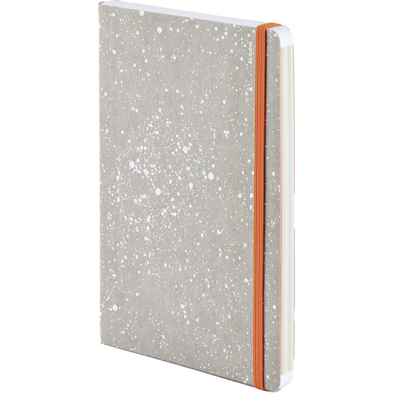 nuuna Inspiration Book M Notizbuch, 135 x 200 mm, blanco, Bloom - 4260358553573_01_ow