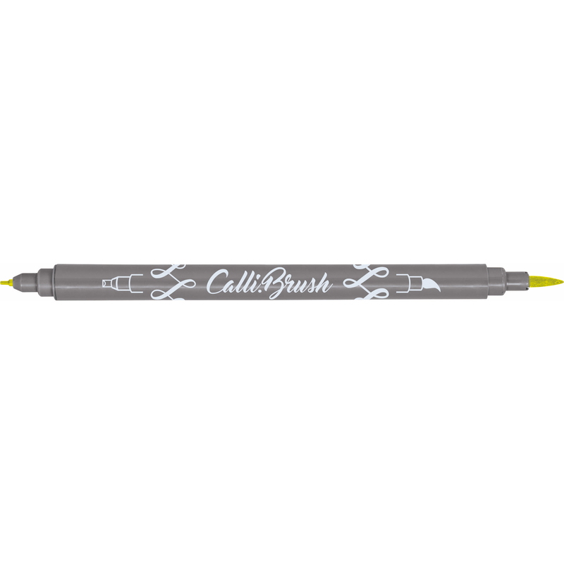 ONLINE feutre CalliBrush Double Tip, lime - 4014421190703_02_ow