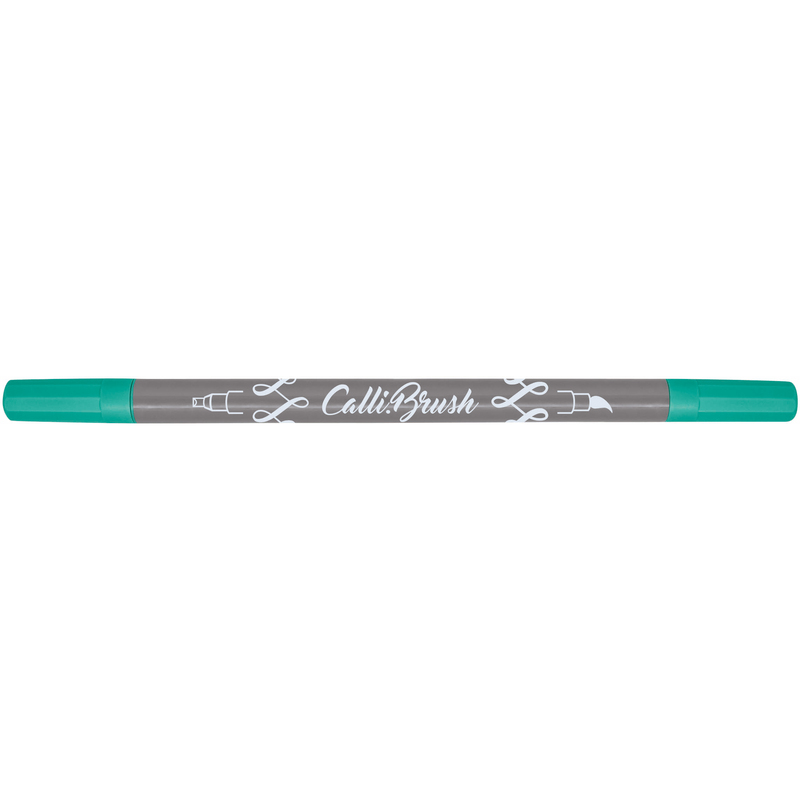 ONLINE feutre CalliBrush Double Tip, turquoise - 4014421190673_01_ow