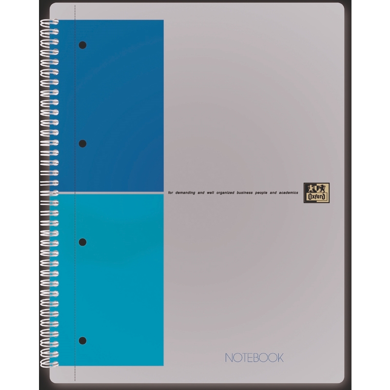 Oxford International Notebook Spiralheft, A4, kariert 5 mm - 3020120012018_01_ow