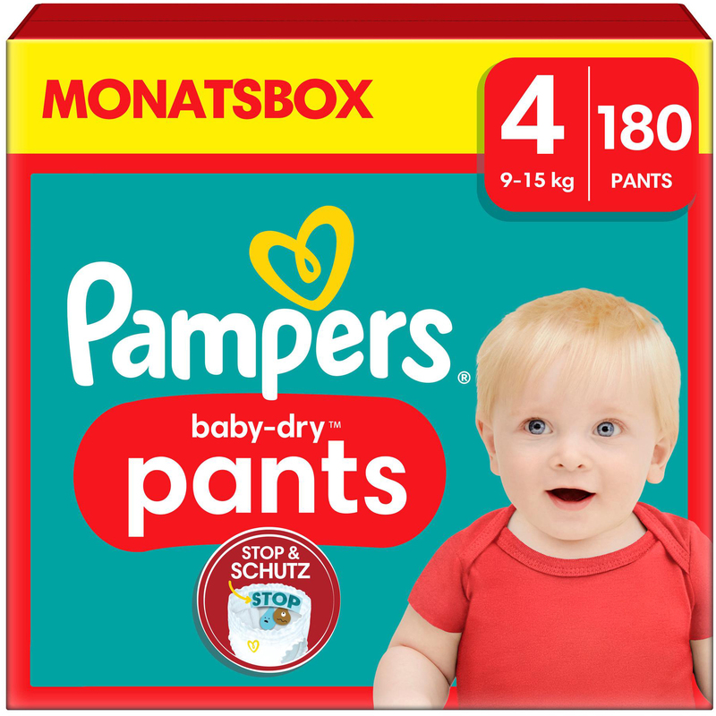 Pampers Couches Baby Dry Pants Maxi taille 4 