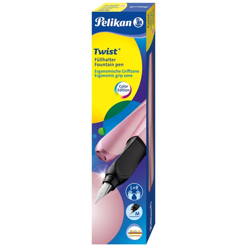 Pelikan stylo-plume Twist, m, Girly Rose - 4012700806253_05_ow