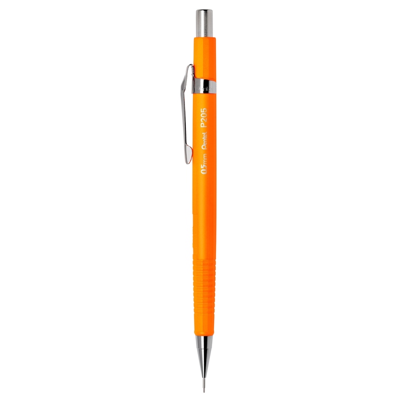 Pentel Druckbleistift P205, 0.5 mm, HB, neon orange - 24379_01