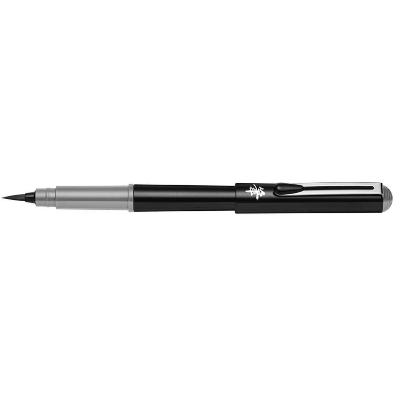 Pentel stylo pinceau Pocket Brush Pen, gris - 884851034205_01_ow