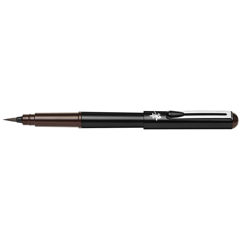 Pentel stylo pinceau Pocket Brush Pen, sépia (brun) - 884851034199_01_ow