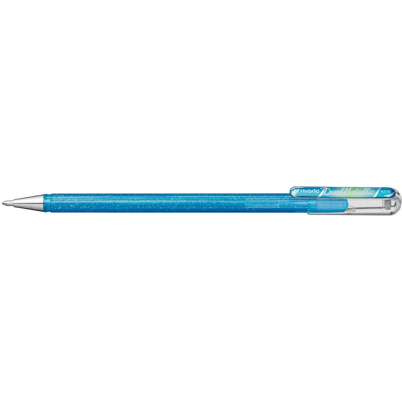 Pentel stylo roller Hybrid Dual metallic, 1 mm - 884851051783_01_ow