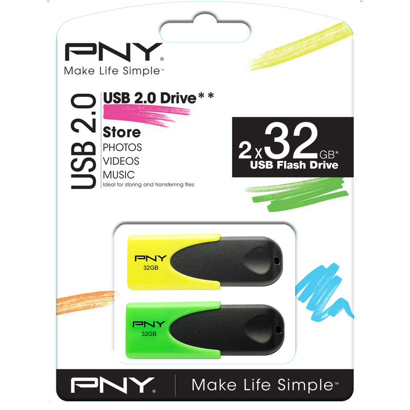 PNY USB-Stick N1 Attaché Twin-Pack - 3536403346102_01_ow