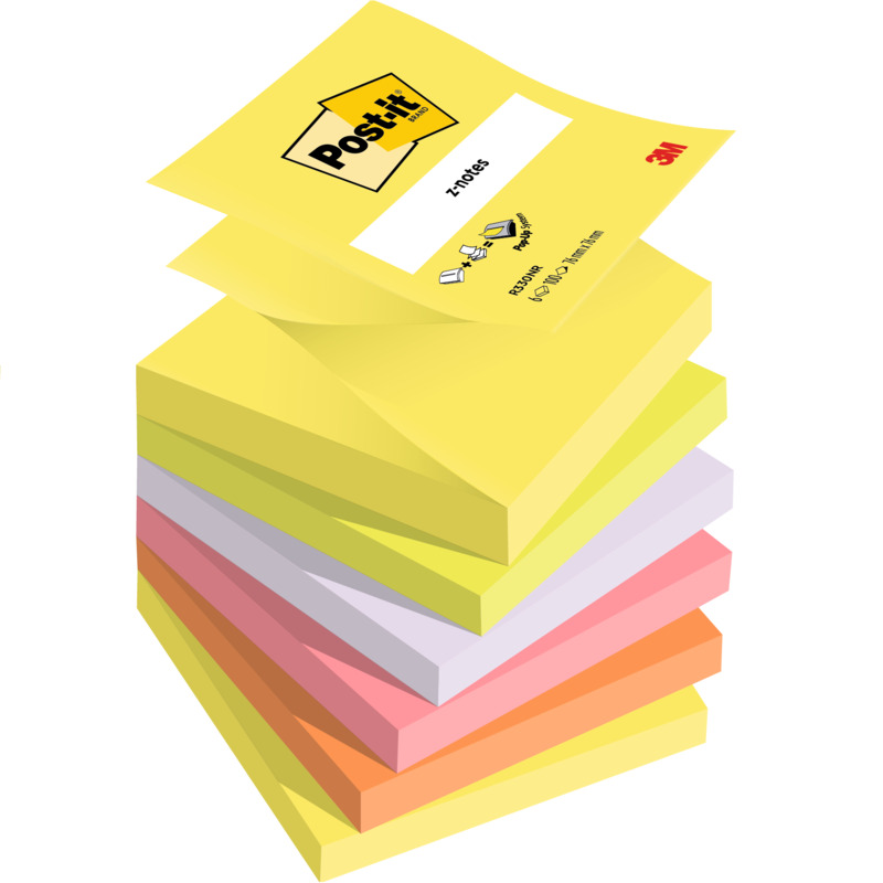 Post-it marque-pages adhésifs Strong, 50.8 x 38.1 mm, 4 x 6