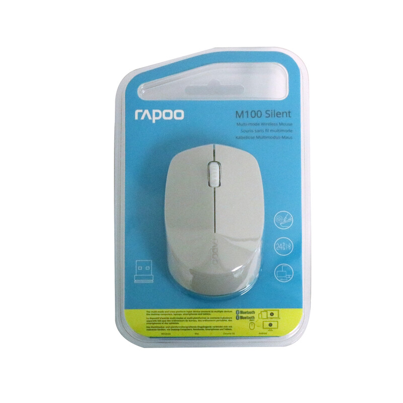 Rapoo M100 Silent Mouse Wireless - 6940056181855_01_ow