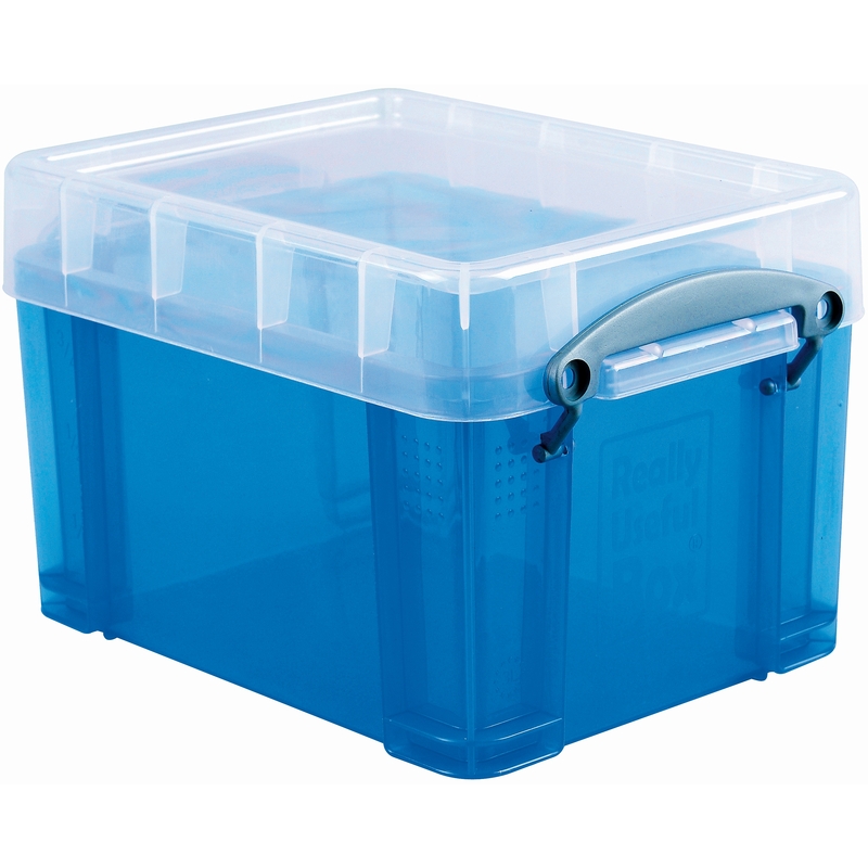 Really Useful Box Aufbewahrungsbox, 3 l, blau - 5060024801897_01_ow